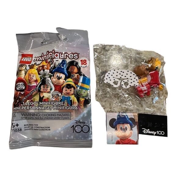 LEGO Prince John mini fig Disney 100th Year of Disney Series 2023 MINI-FIGURE - Picture 2 of 11